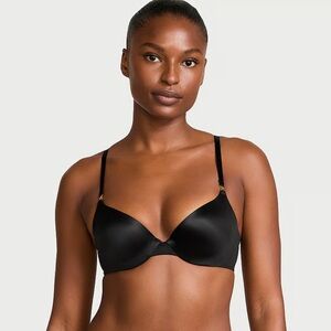 Icon by Victoria’s Secret Smooth Push-Up Demi Bra Very Sexy Black